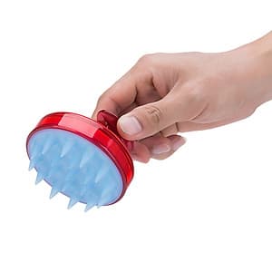 Bàn Chải Massage Gội Đầu Răng Lược Silicon