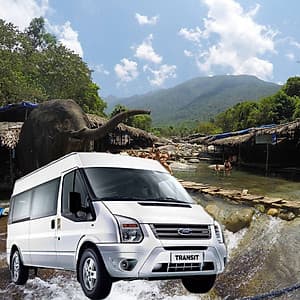 Xe 16 chỗ chặng Đà Nẵng - Suối Voi (Full ngày)