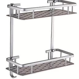 Kệ Để Đồ Nhà Tắm Chữ Nhật 2 Tầng Đa Năng