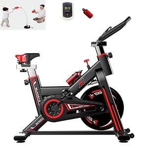 Xe đạp thể dục thể thao - xe đạp tập thể dục thể thao tại nhà X-SPEED tặng bóng bàn luyện phản xạ cao cấp + đồng hồ đo chỉ số + bình nước thể thao