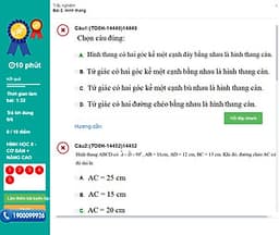 Khóa học HÌNH HỌC 8 - CƠ BẢN + NÂNG CAO thầy Lê Hải Trung- 03 tháng