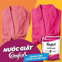 Comfort Công Thức Giặt Xả Hương Thanh Lịch Túi 2,2kg