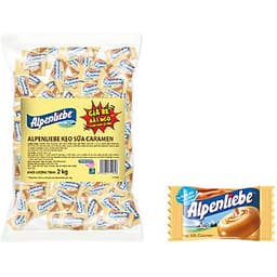Kẹo Alpenliebe Sữa Caramen (Gói 2kg - 667 Viên)