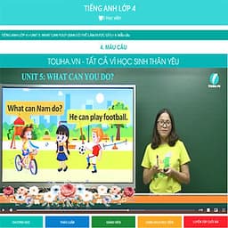 Khóa học TIẾNG ANH LỚP 4 - Cô Ngọc Anh - 06 tháng