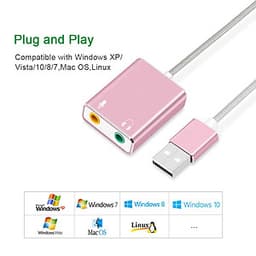 Usb Sound Card 7.1CH Âm Thanh 3D AZONE