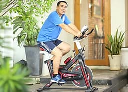Xe đạp thể dục thể thao - xe đạp tập thể dục thể thao tại nhà X-SPEED tặng bóng bàn luyện phản xạ cao cấp + đồng hồ đo chỉ số + bình nước thể thao