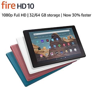 Máy Tính Bảng Kindle Fire HD10(9th) 32GB (2019) - Hàng Nhập Khẩu - Balck