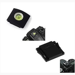 Nắp Che Bụi Chân Đèn Flash Hotshoe Có Hạt Nước Cân Bằng Cho Máy Ảnh DSLR